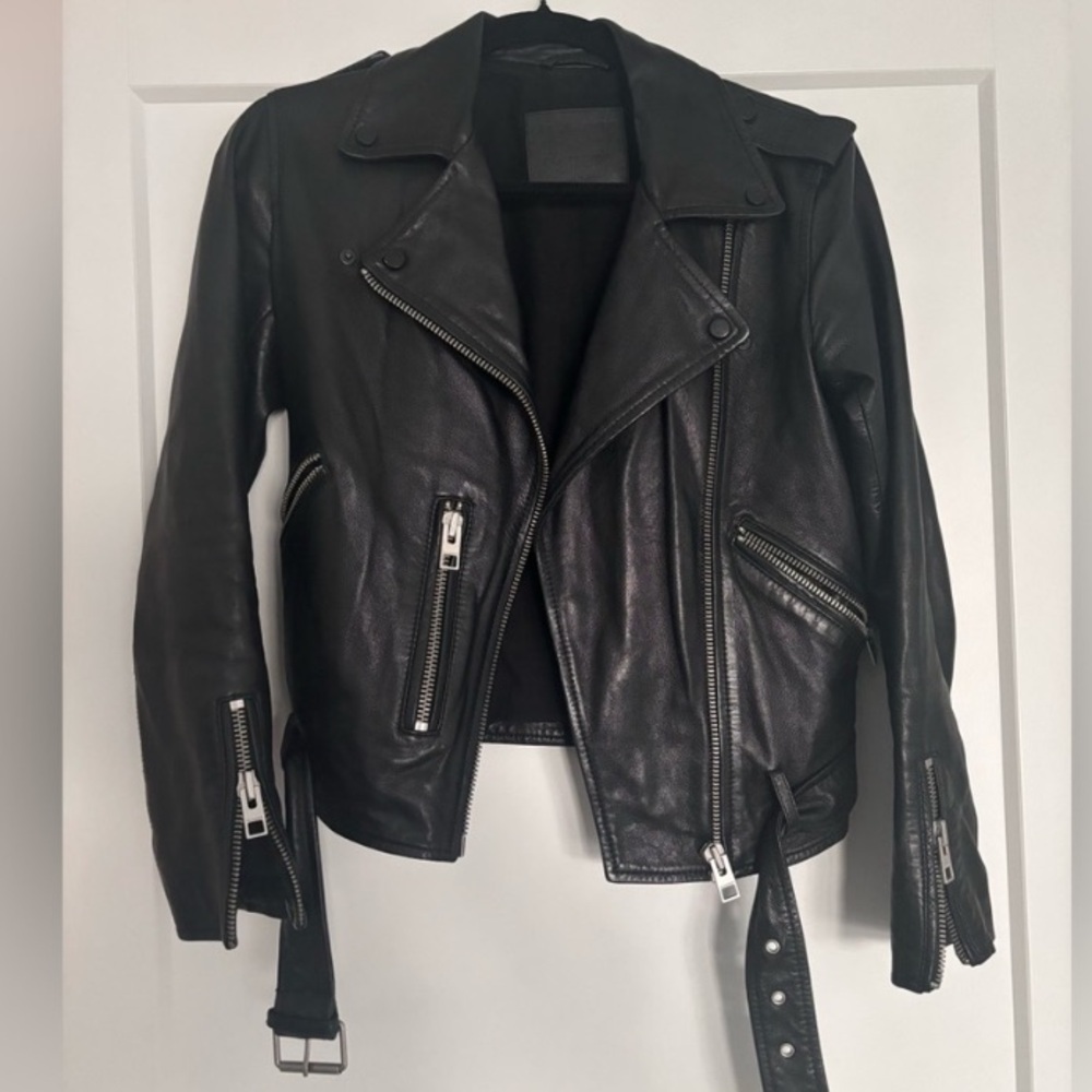 All Saints Leather Jacket